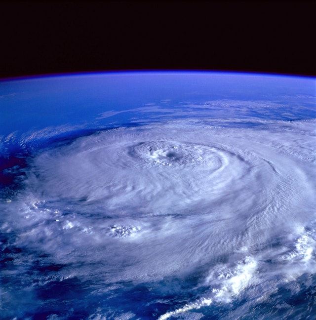 Satellite Image of Hurricane