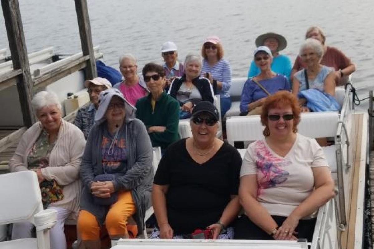 People Gathered on a Boat
