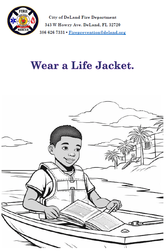 Life Jacket Coloring